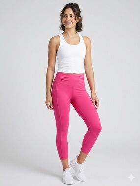 FP Movement Bright Pink Athletic Leggings